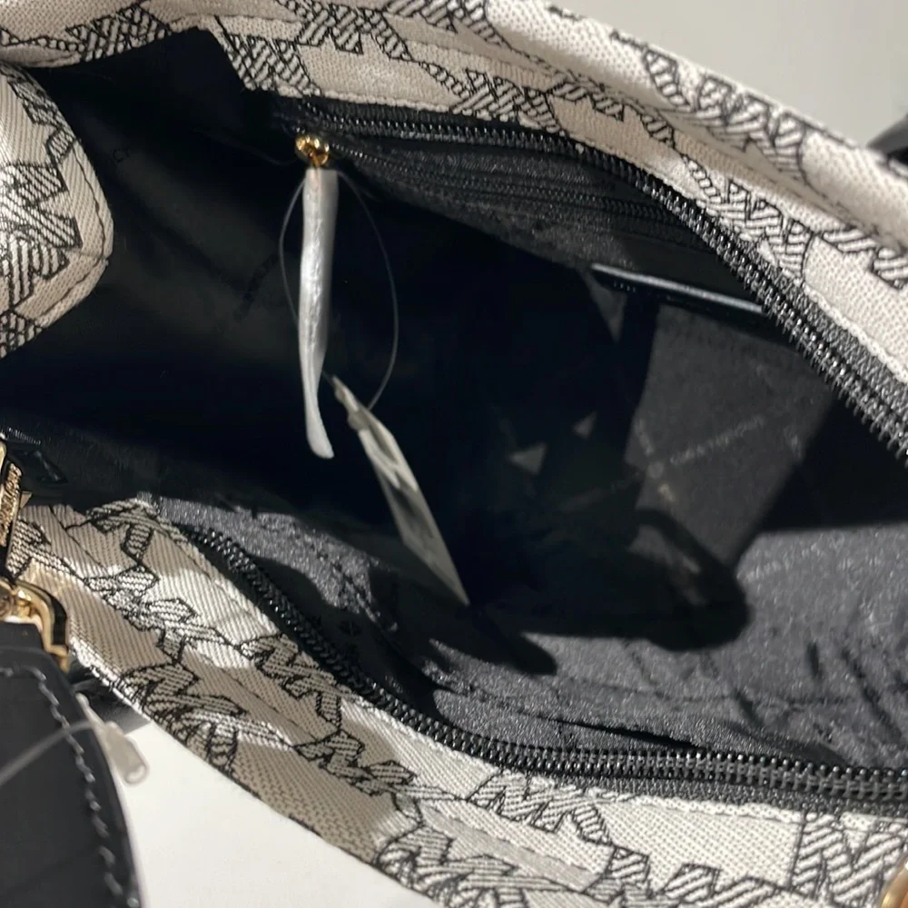 Michael Kors small shopper crossbody black multi jacquard - Picture 5 of 7